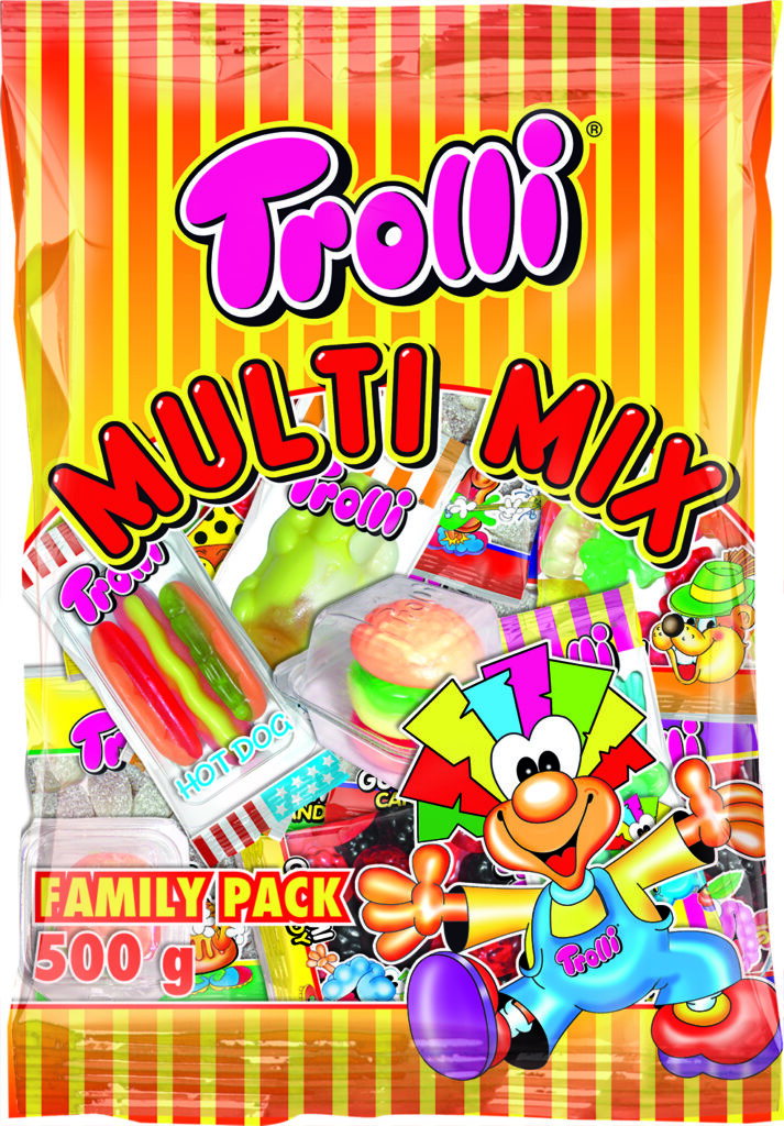 Trolli Multi Mix Verpackungsdesign
