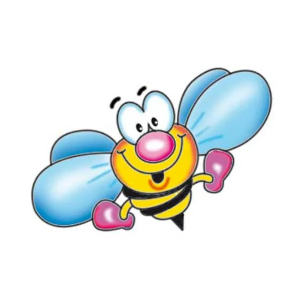 Illustration Biene lustig