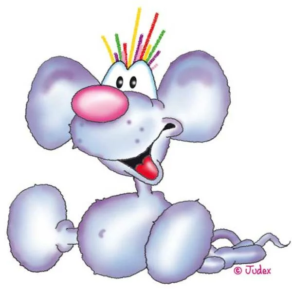 Illustration lustige Maus