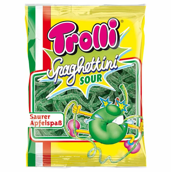 Verpackungsgestaltung Trolli Spaghettini