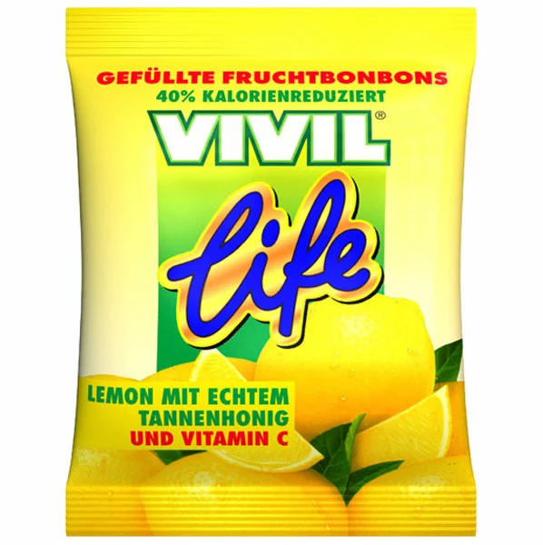 Verpackungsgestaltung für Bonbon-Verpackung VIVIL